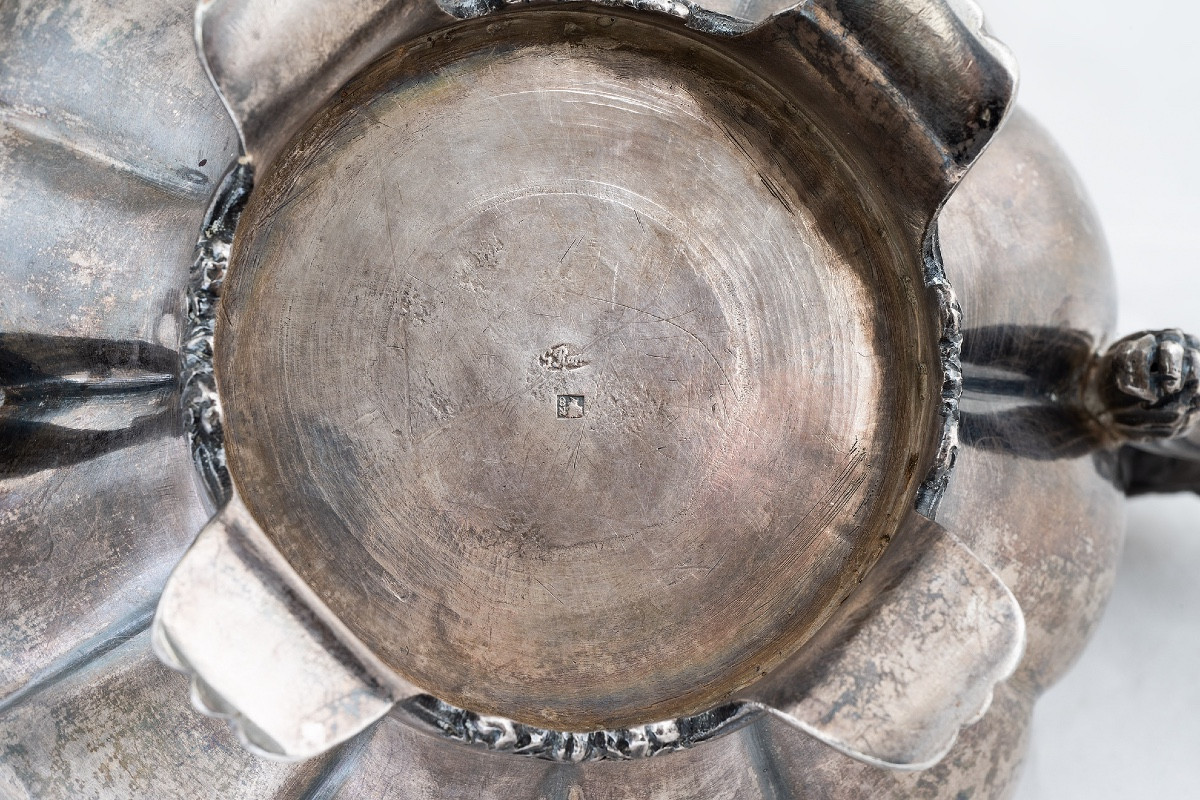 Antique Silver Service Dating Back To The First Half Of The 19th Century.-photo-3