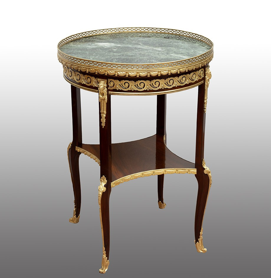 Antique Napoleon III Table, France, 19th Century.