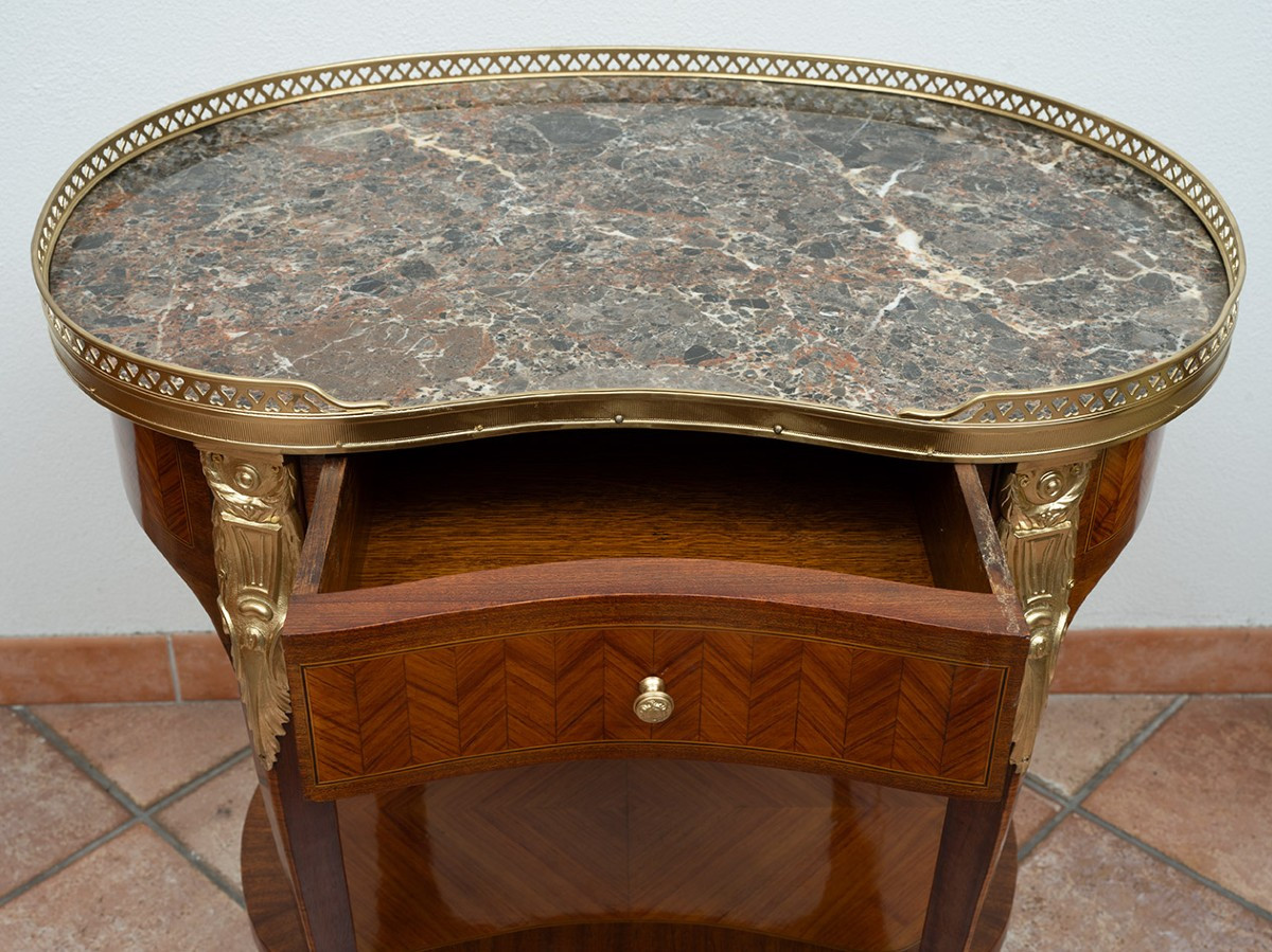 Antique French 19th Century Coffee Table.-photo-3