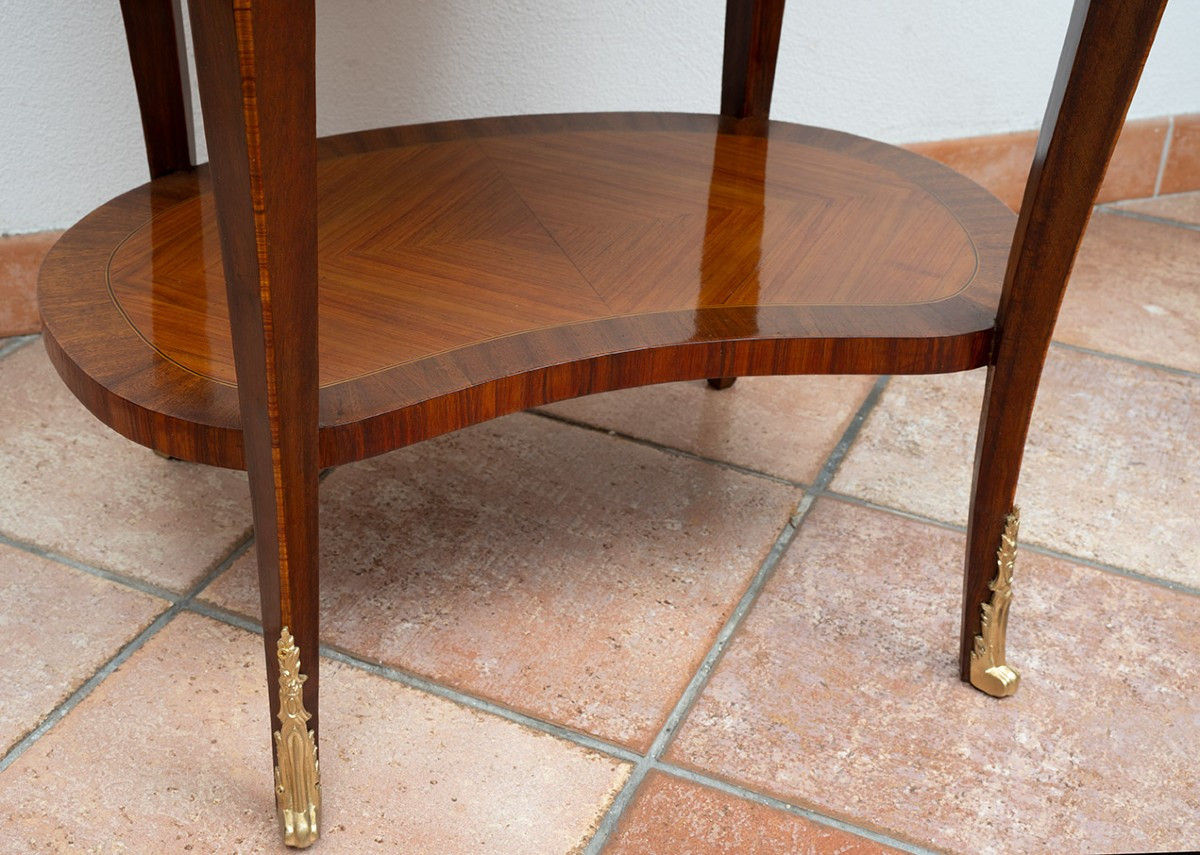 Antique French 19th Century Coffee Table.-photo-4