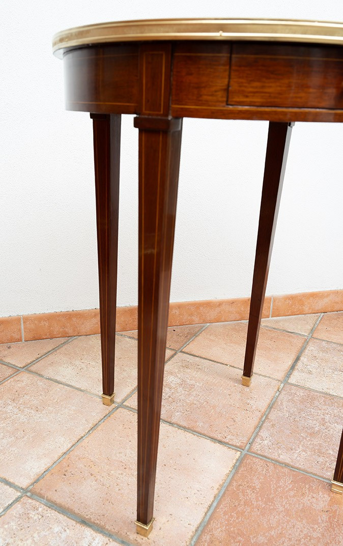Antique Napoleon III Table, France, 19th Century.-photo-4