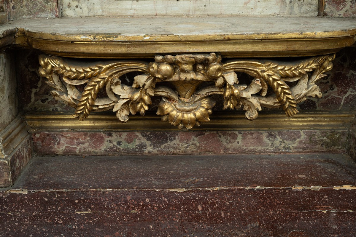 Ancient Tabernacle Of Roman Origin 17th Century.-photo-2