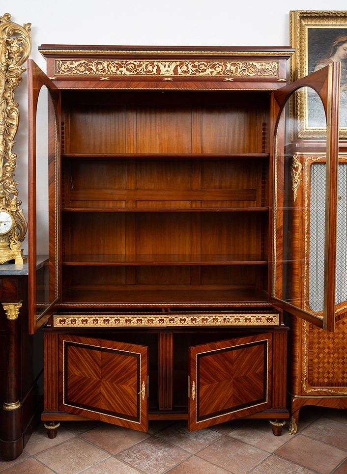 Bibliothèque ancienne Napoléon III, France, XIXe siècle.-photo-2