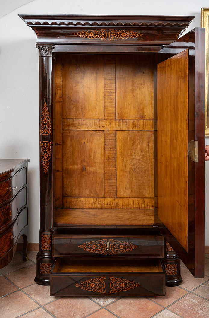 Armoire napolitaine Smith du début du XIXe siècle.-photo-2
