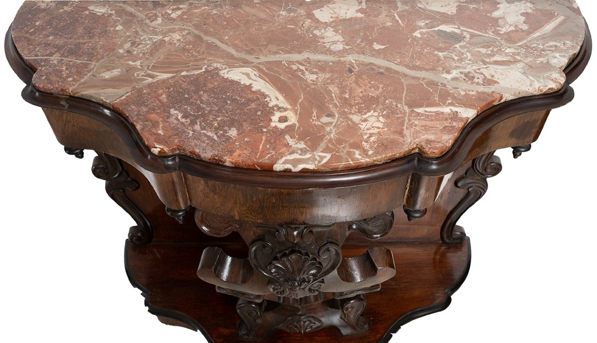 Pair Of Neapolitan Louis Philippe Side Tables-photo-2