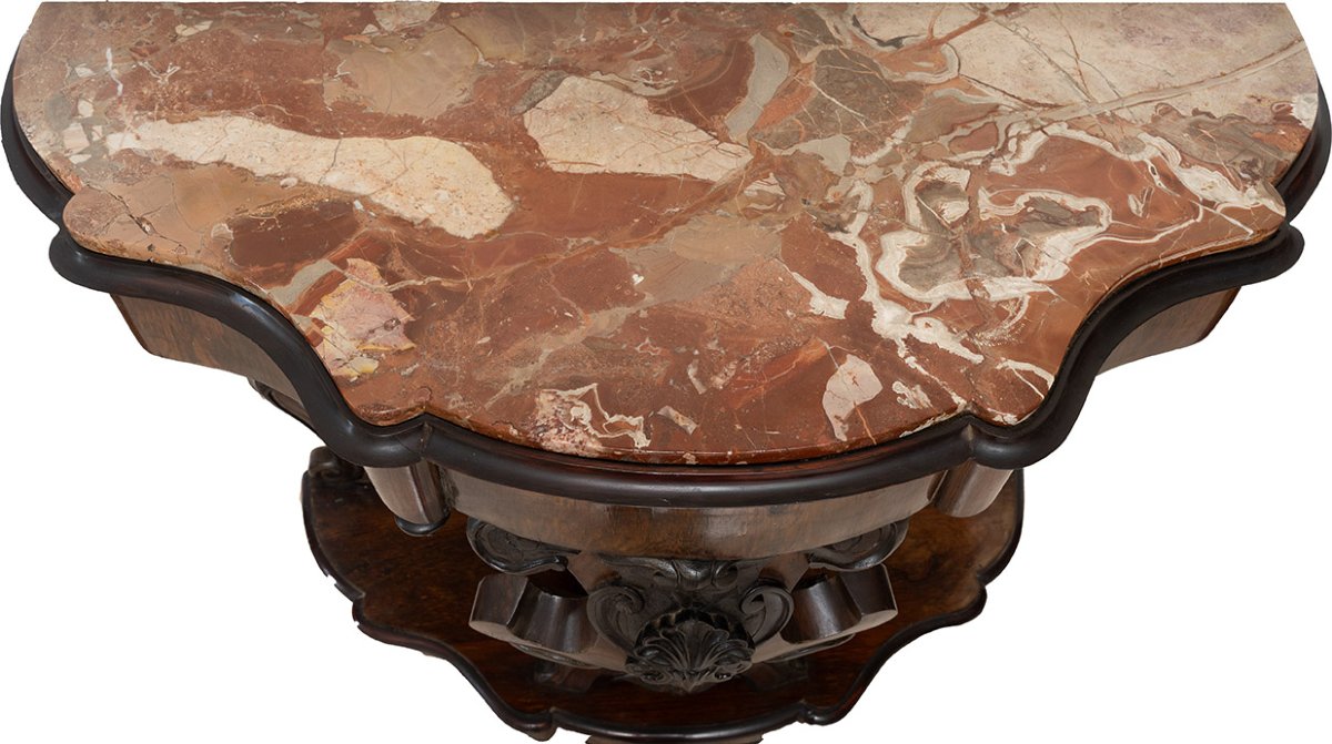 Pair Of Neapolitan Louis Philippe Side Tables-photo-3