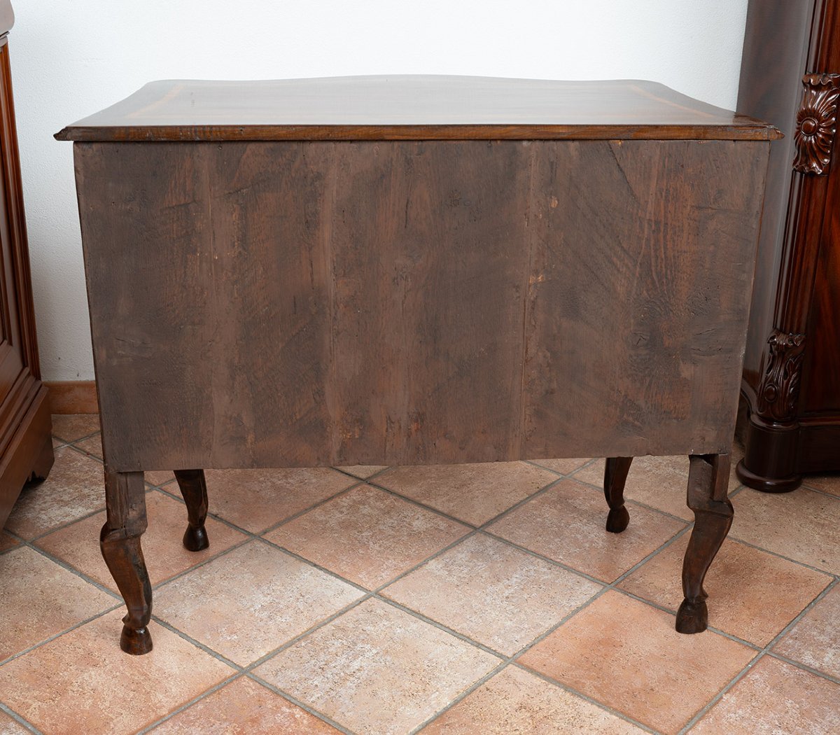 Antique Sicilian Louis XIV Chest Of Drawers, 18th Century-photo-1
