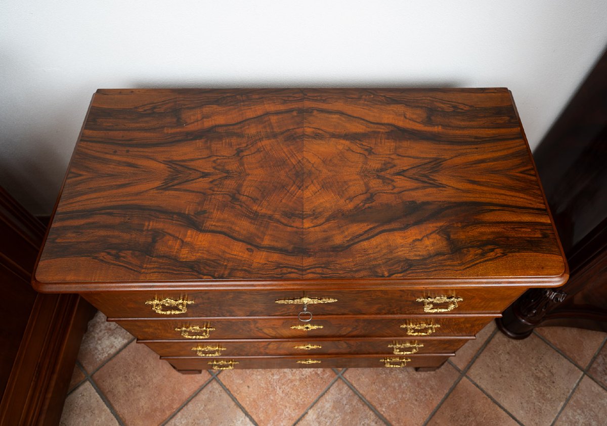 Commode Biedermeier ancienne, XIXe siècle.-photo-1