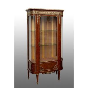 Antique Showcase Napoleon III Period 19th Century.