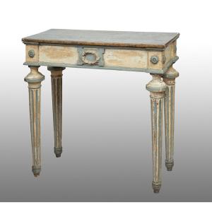 Ancient Piedmontese Console, Early 20th Century Period.