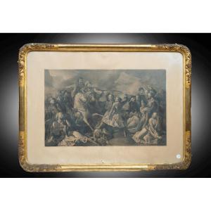 Antique Print  Napoleon III, 19th Century