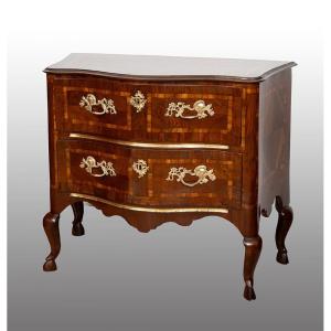 Antique Sicilian Louis XIV Chest Of Drawers, 18th Century