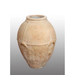 19th-century Terracotta Jar