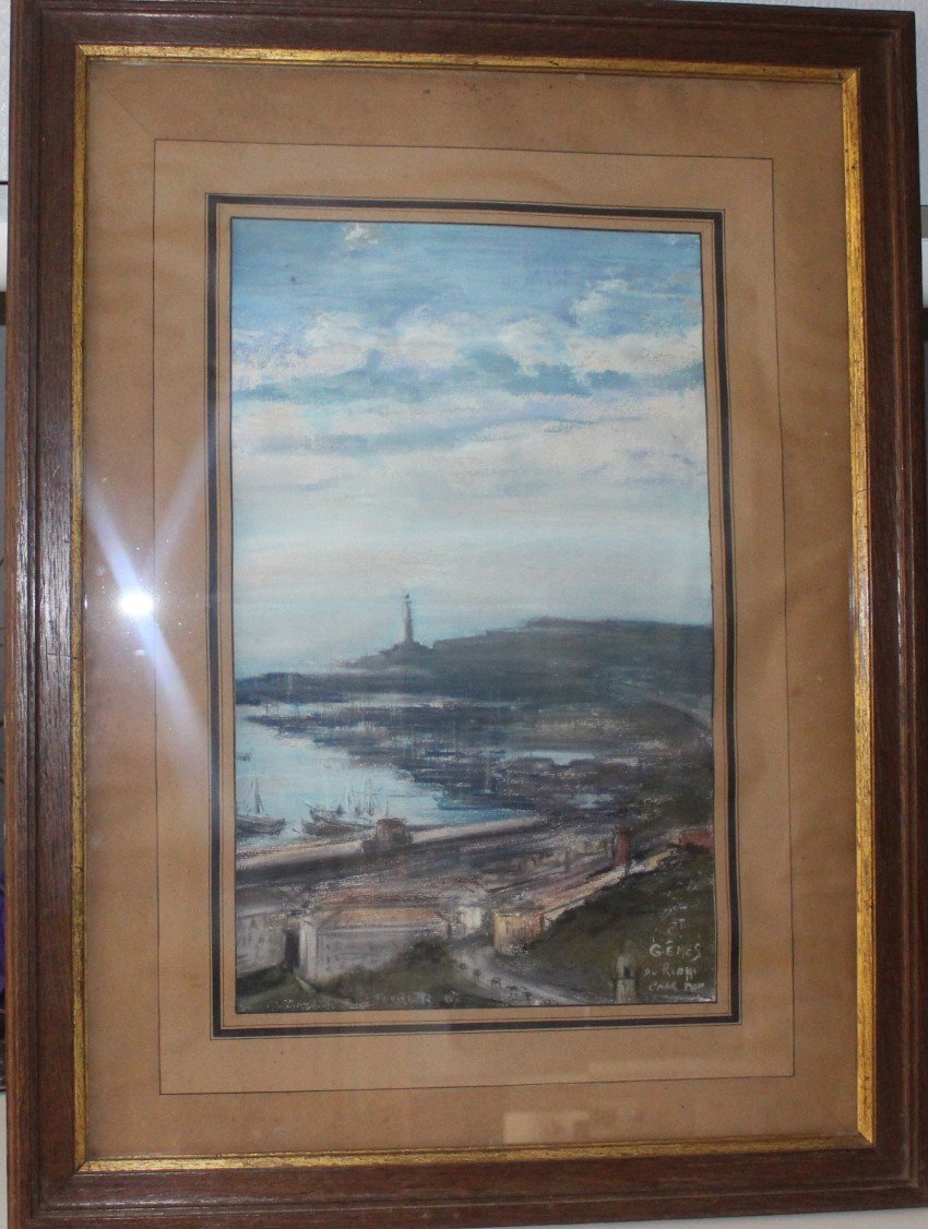 Watercolor Drawing On Paper  French School 19th Century)