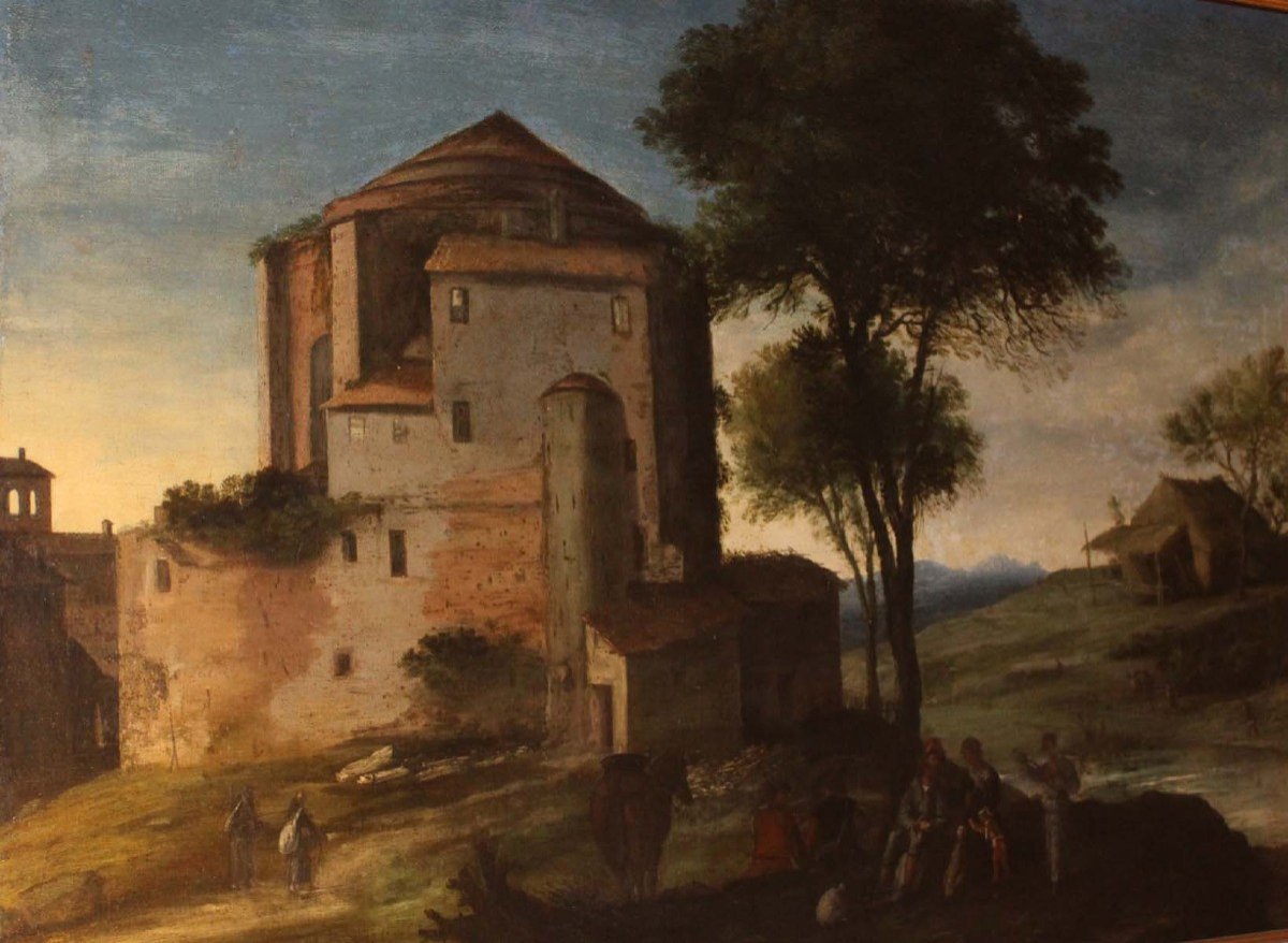 Oil On Canvas 18th Century (italian School)-photo-4