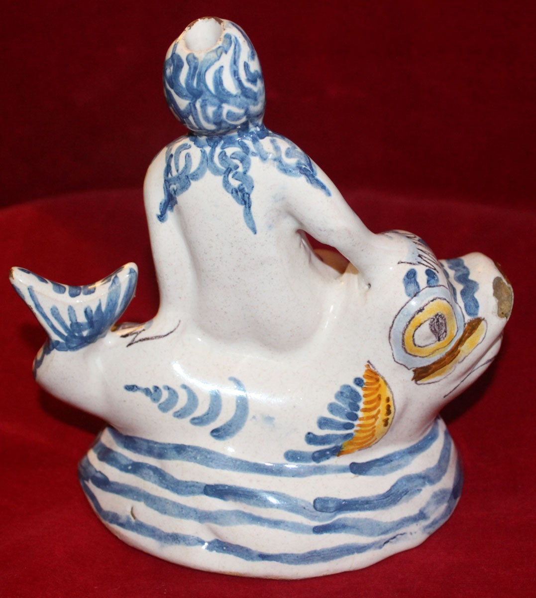 NEVERS XVIIIe siècle (AMPHITRITE sur un DAUPHIN)-photo-4