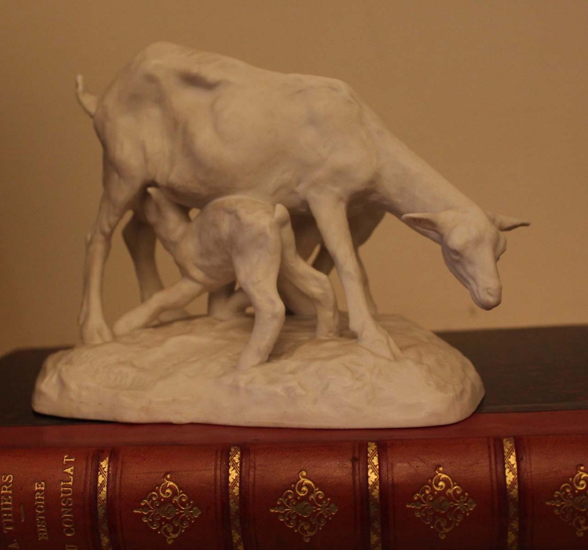 SCULPTURE en biscuit de SEVRES  (Charles GREMION 1910 )-photo-2