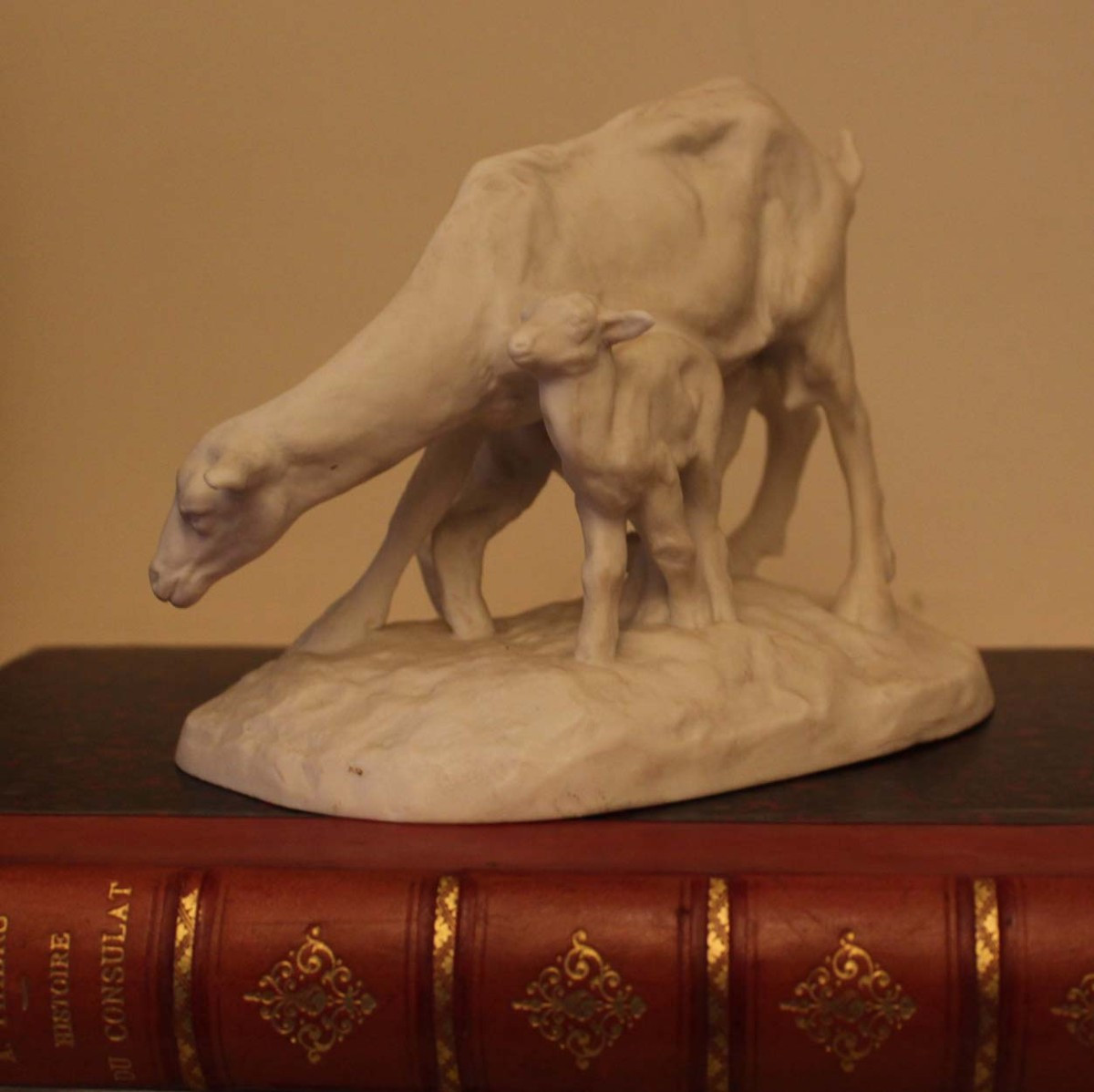 SCULPTURE en biscuit de SEVRES  (Charles GREMION 1910 )