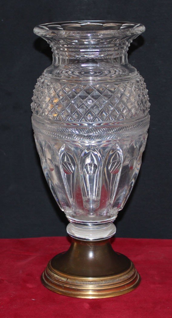 Vase Cristal Napoléon III