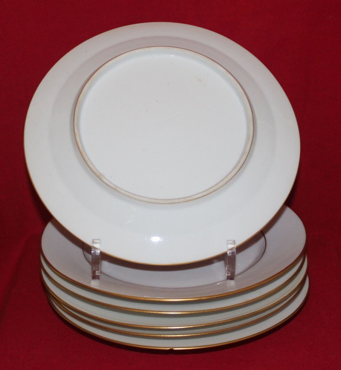 Porcelain Paris 6 Plates-photo-3