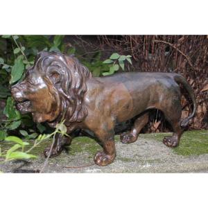 SCULPTURE BRONZE Lion (Pierre CHENET)