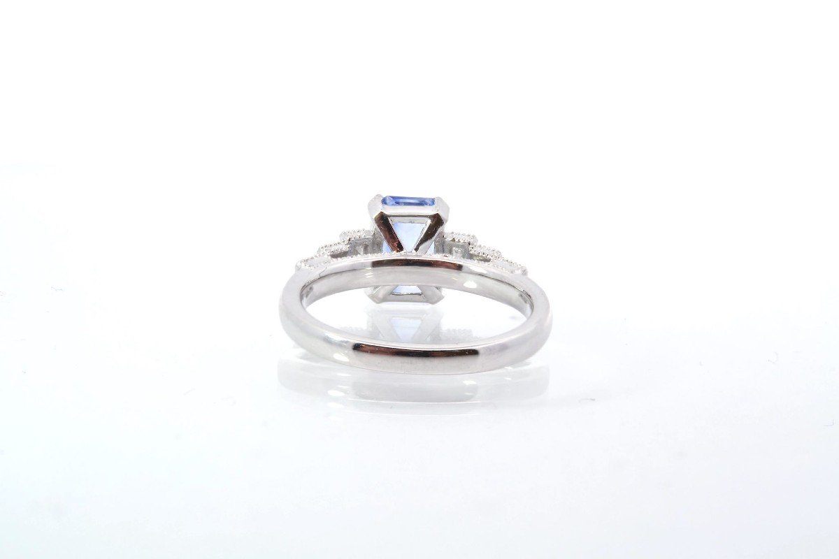 Vintage Sapphire And Diamond Ring-photo-1