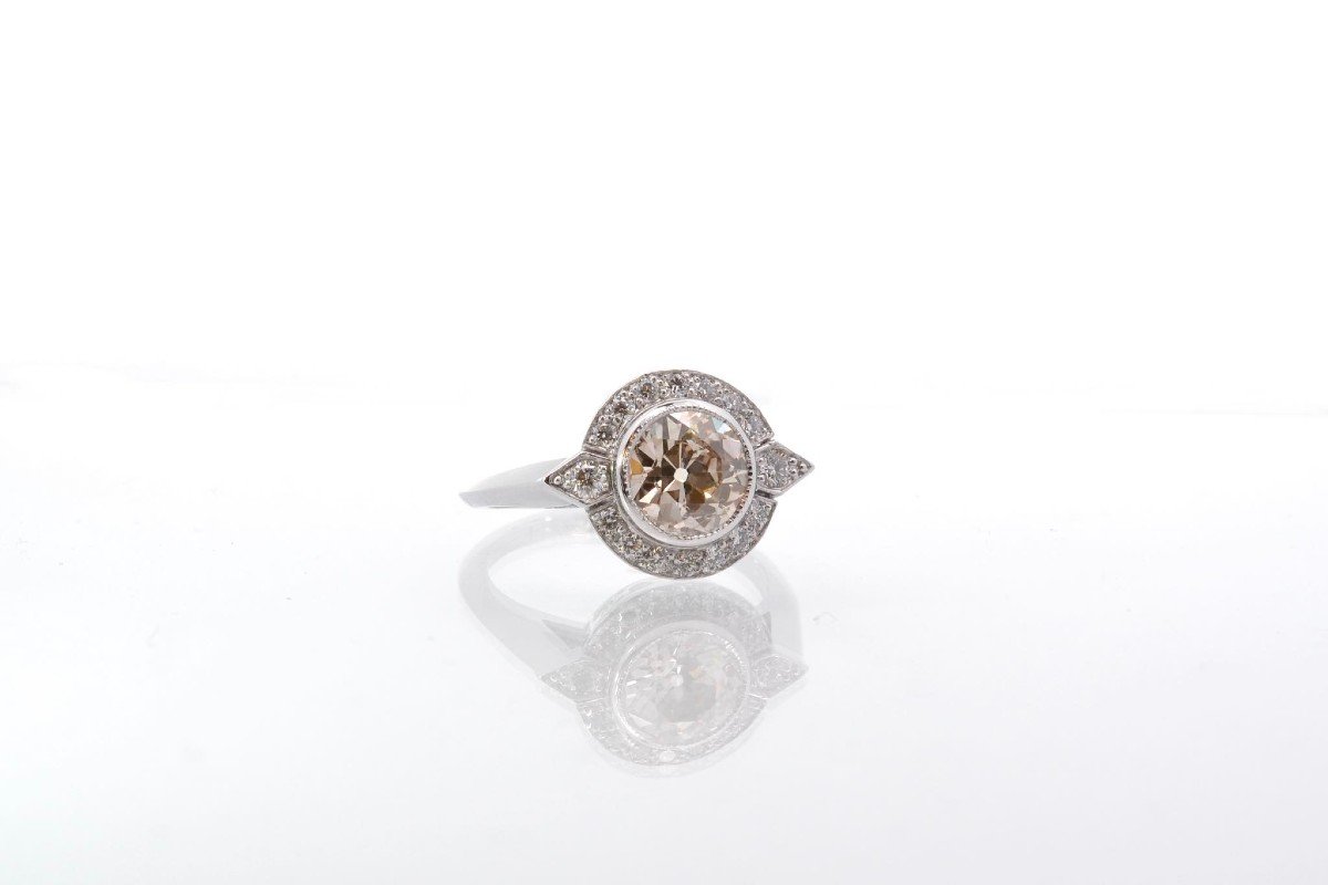 Bague Diamant 1,78 Carats Nr/p1-photo-3