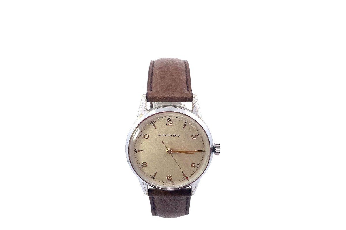 Movado Steel Watch
