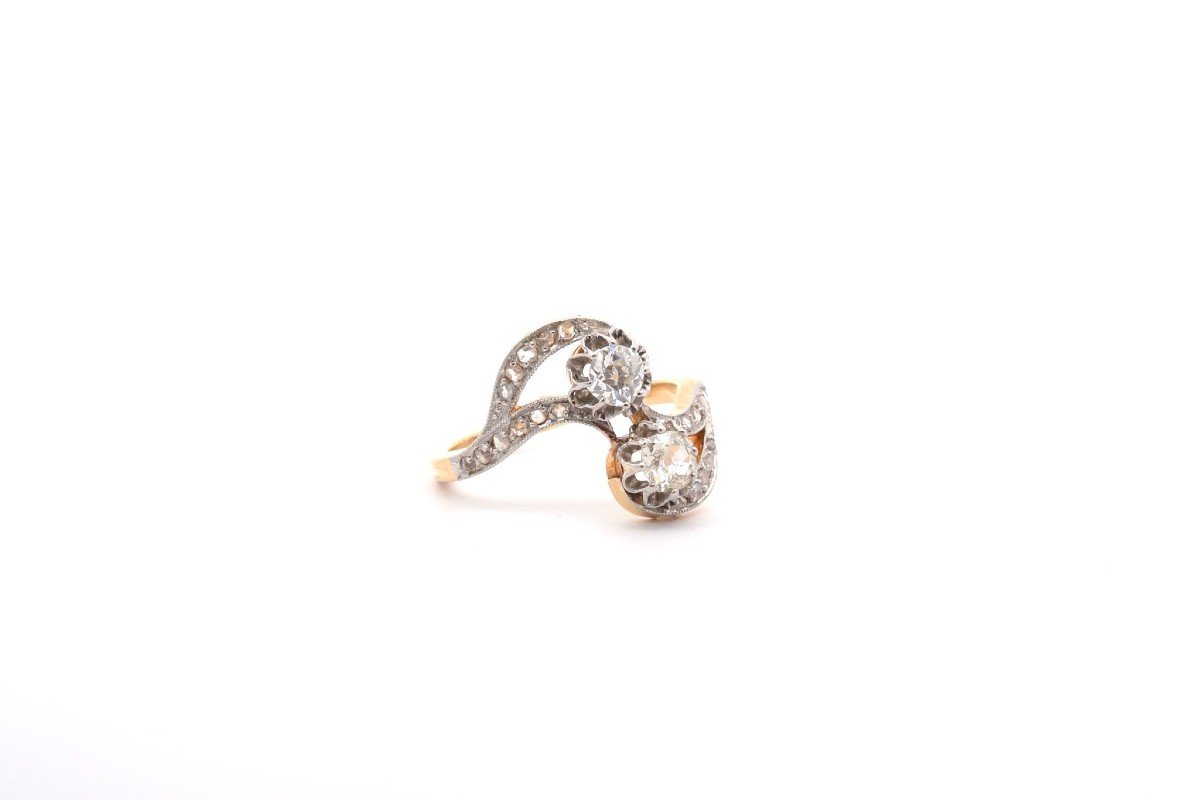 Vintage Diamond Ring You And Me-photo-3