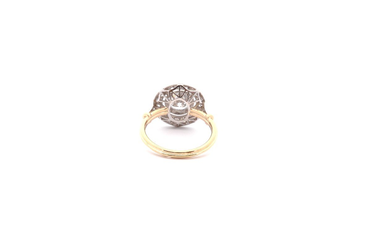 Bague Vintage Diamant 1,18cts D/vs2-photo-1