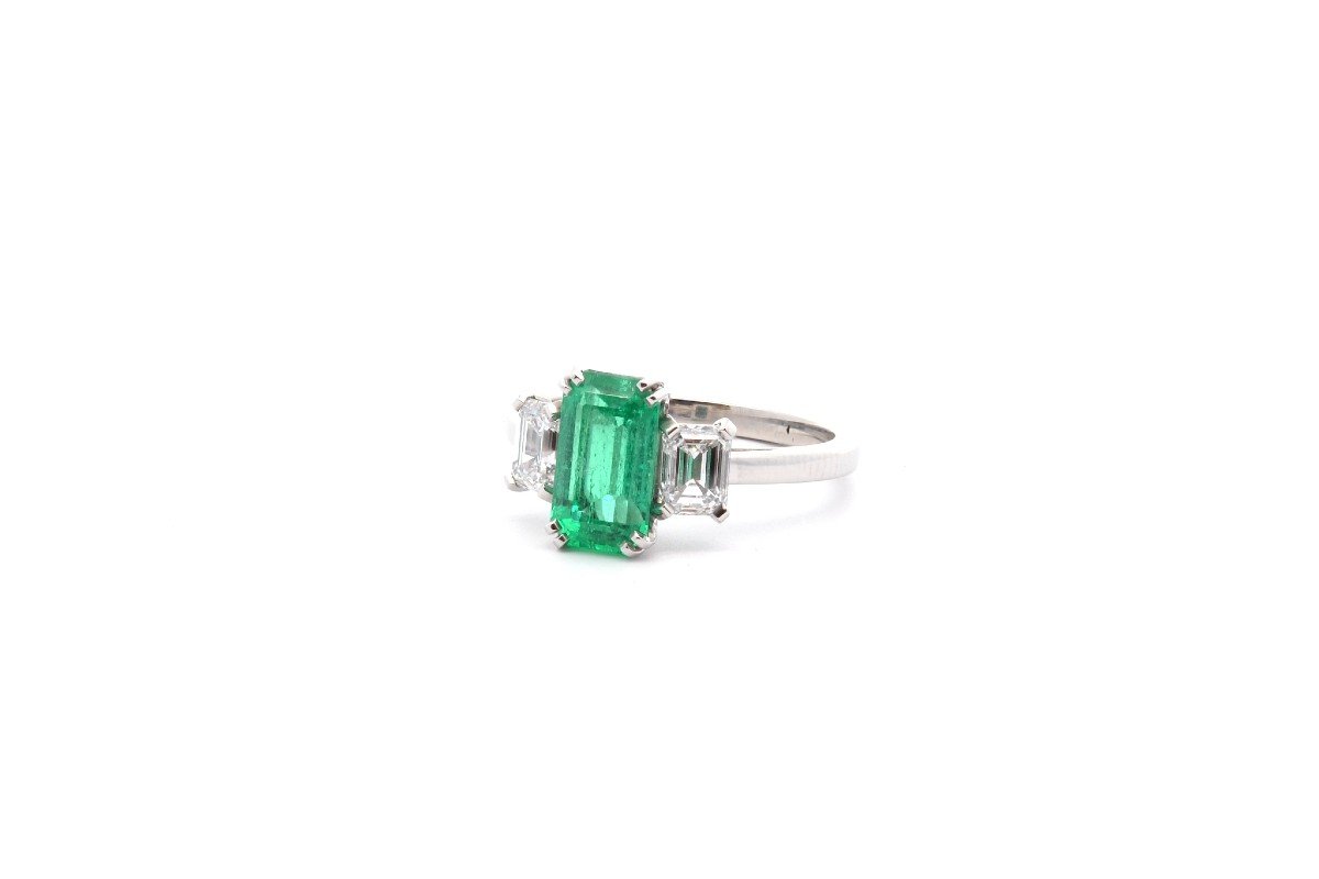 Emerald Ring 1.78cts And Diamonds-photo-4