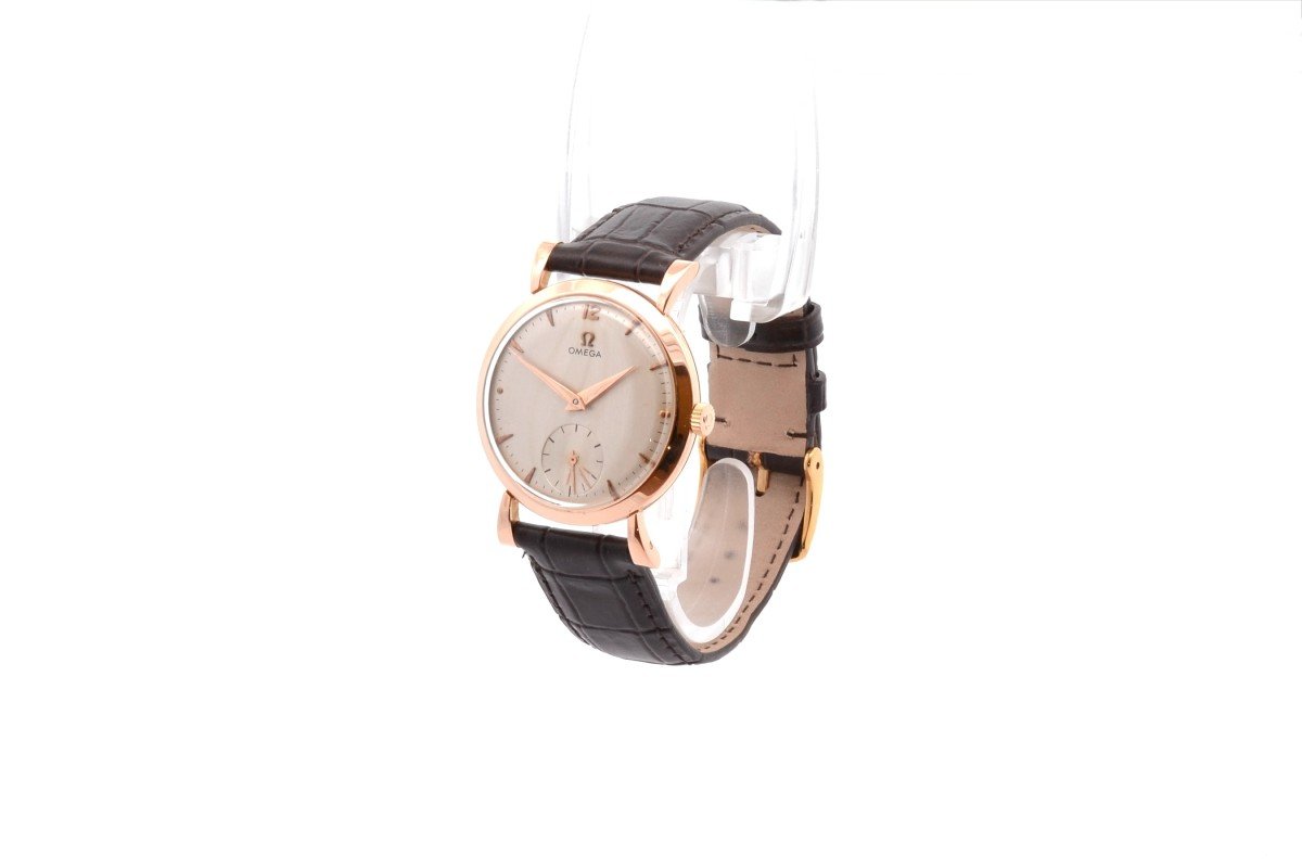 Omega Cal.361 Watch In 18k Gold-photo-4