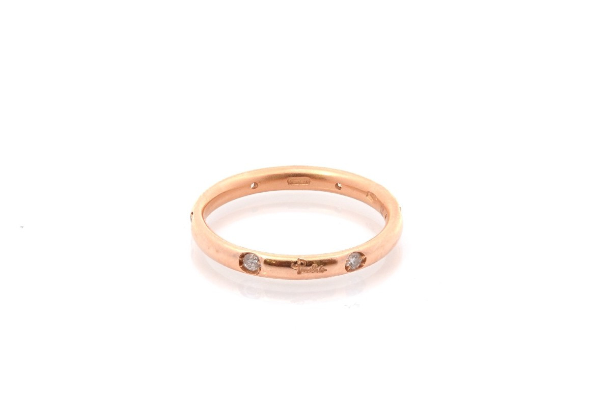 Pomellato Wedding Ring In 18k Rose Gold