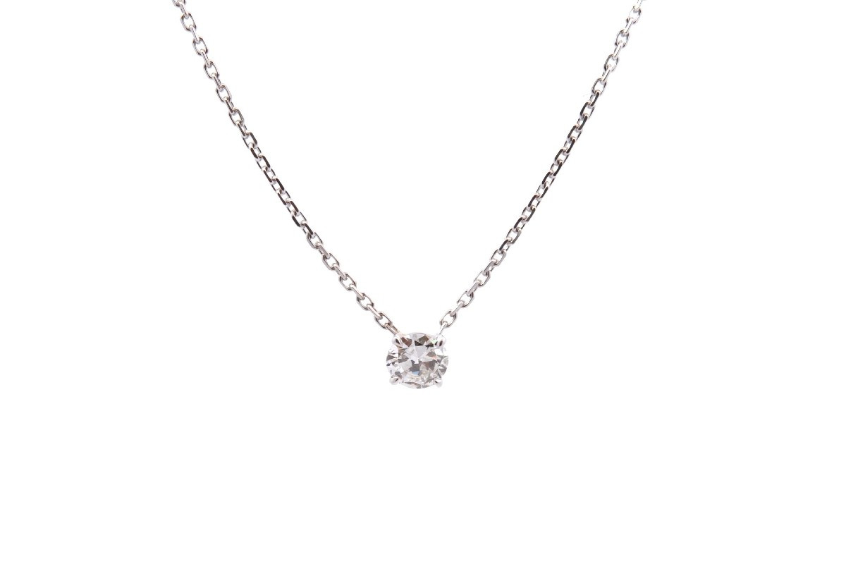 Collier diamant en or 18k-photo-2