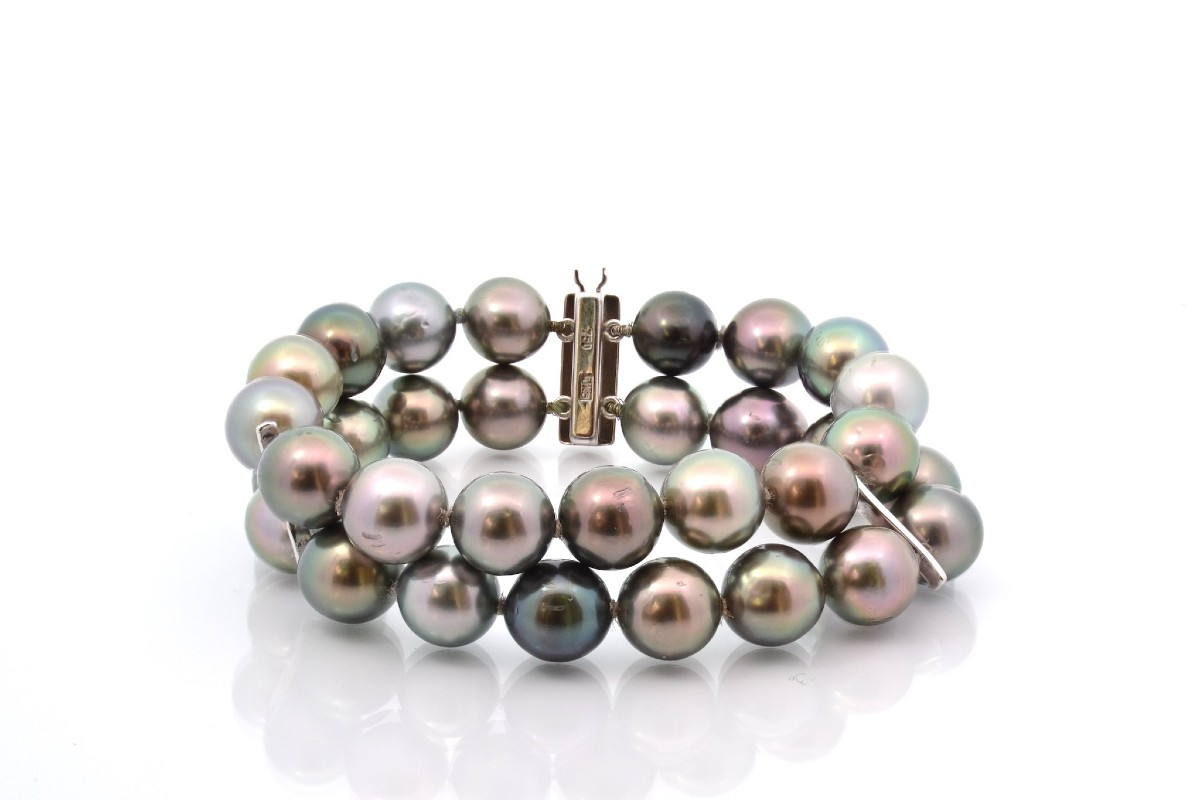 Bracelet perles de culture de Tahiti-photo-2