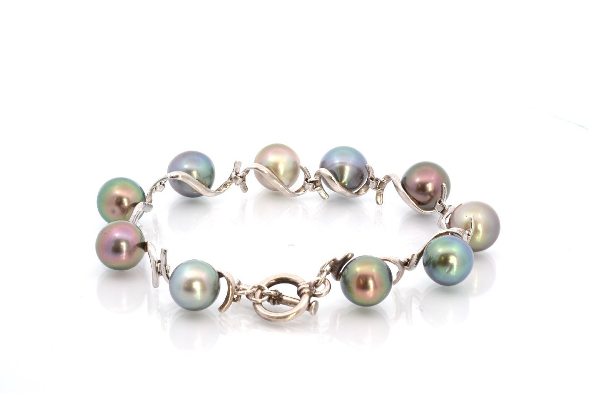 Tahitian Cultured Pearl Bracelet-photo-3