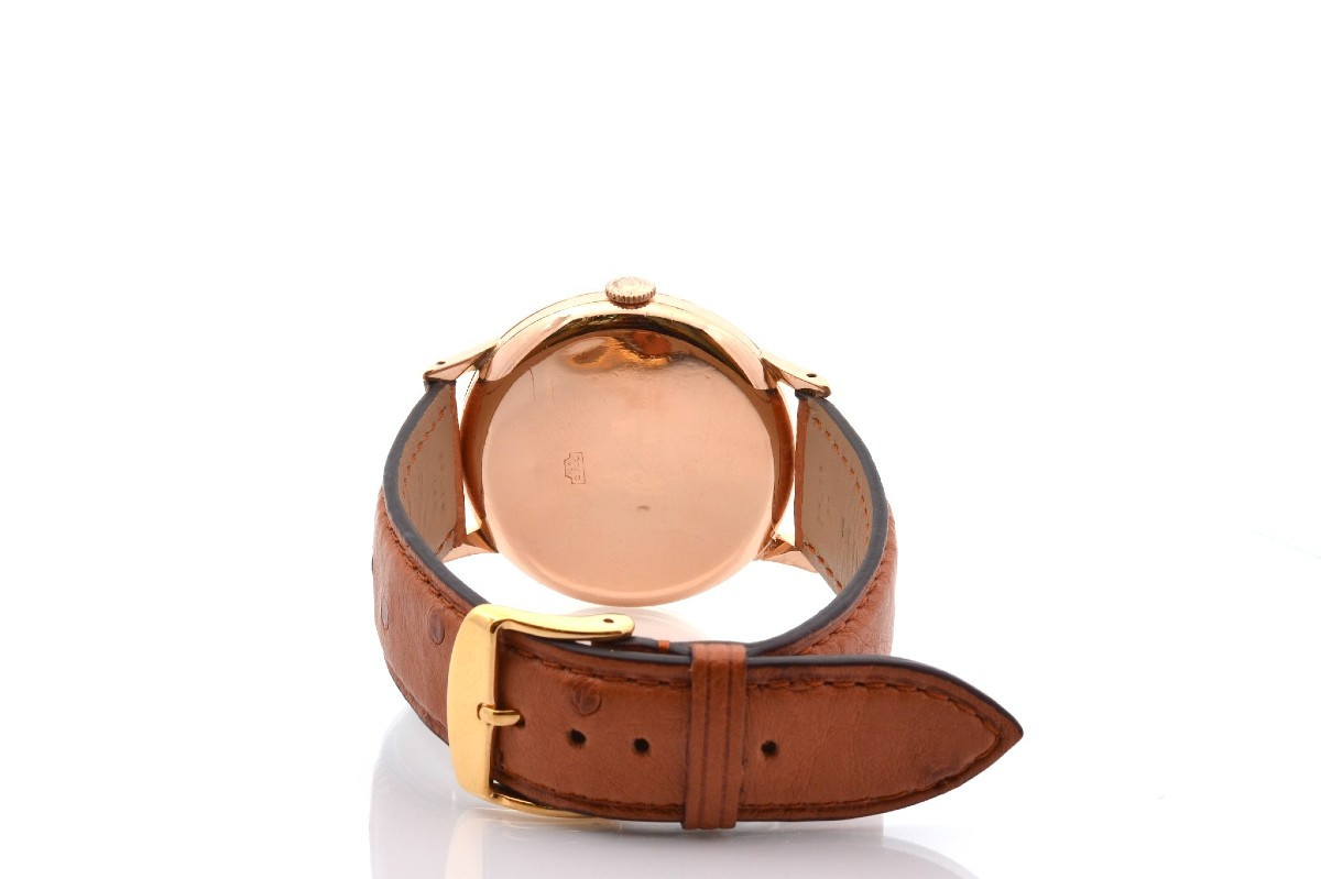 Omega De Ville Trésor 18k Gold Watch-photo-1