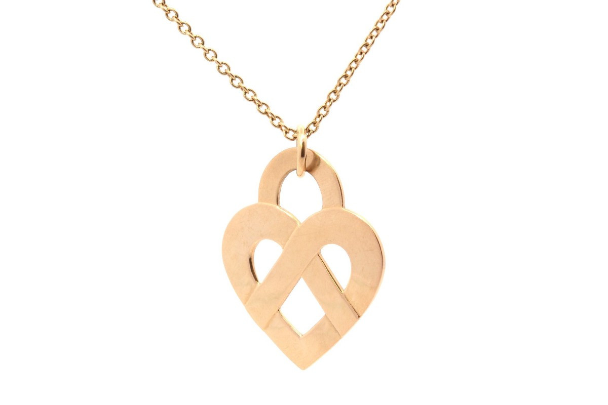 Chaine pendentif Poiray en or 18k-photo-3