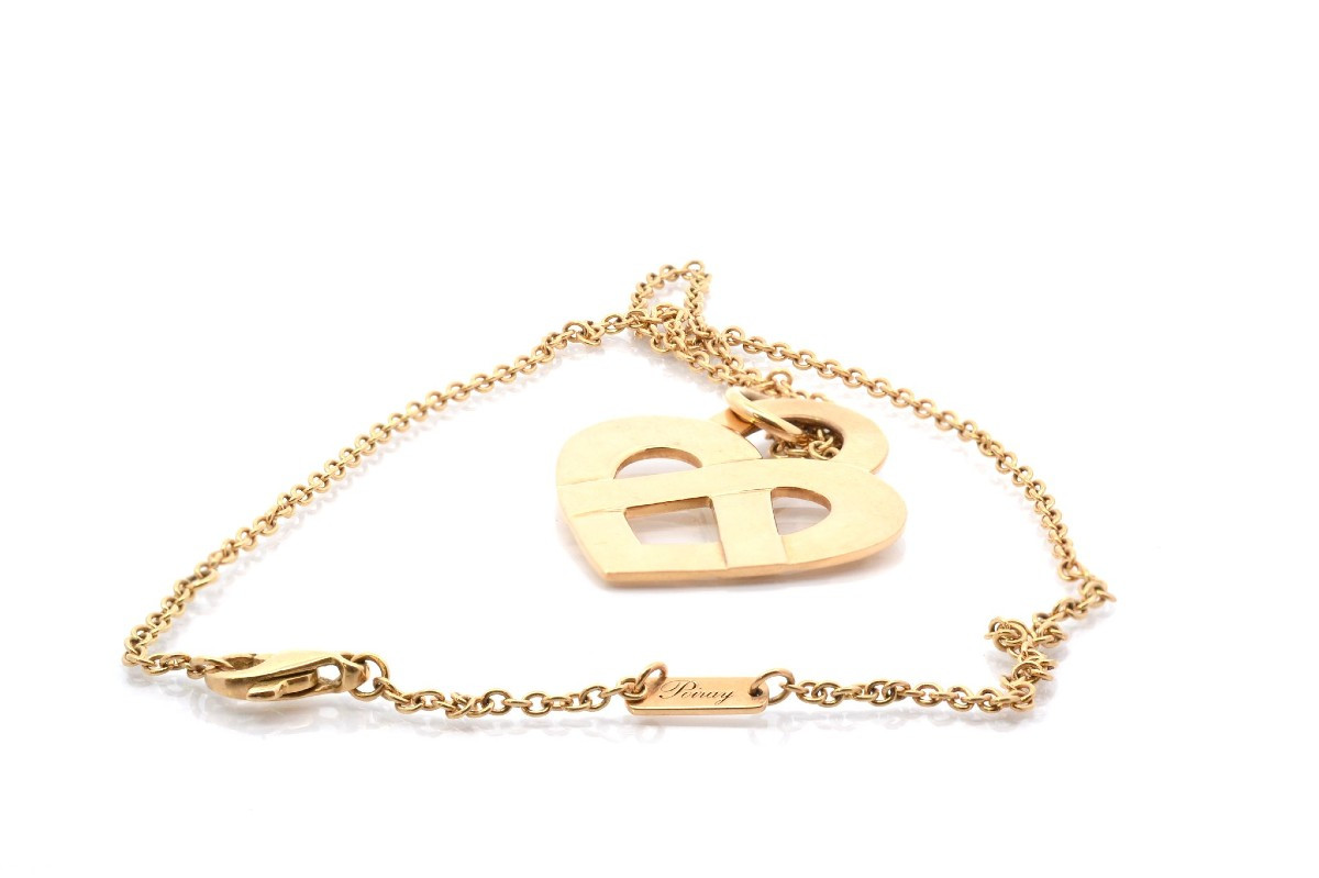Chaine pendentif Poiray en or 18k-photo-4