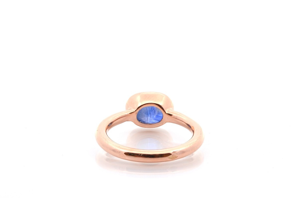 2.92ct Sapphire Ring In 18k Gold-photo-1