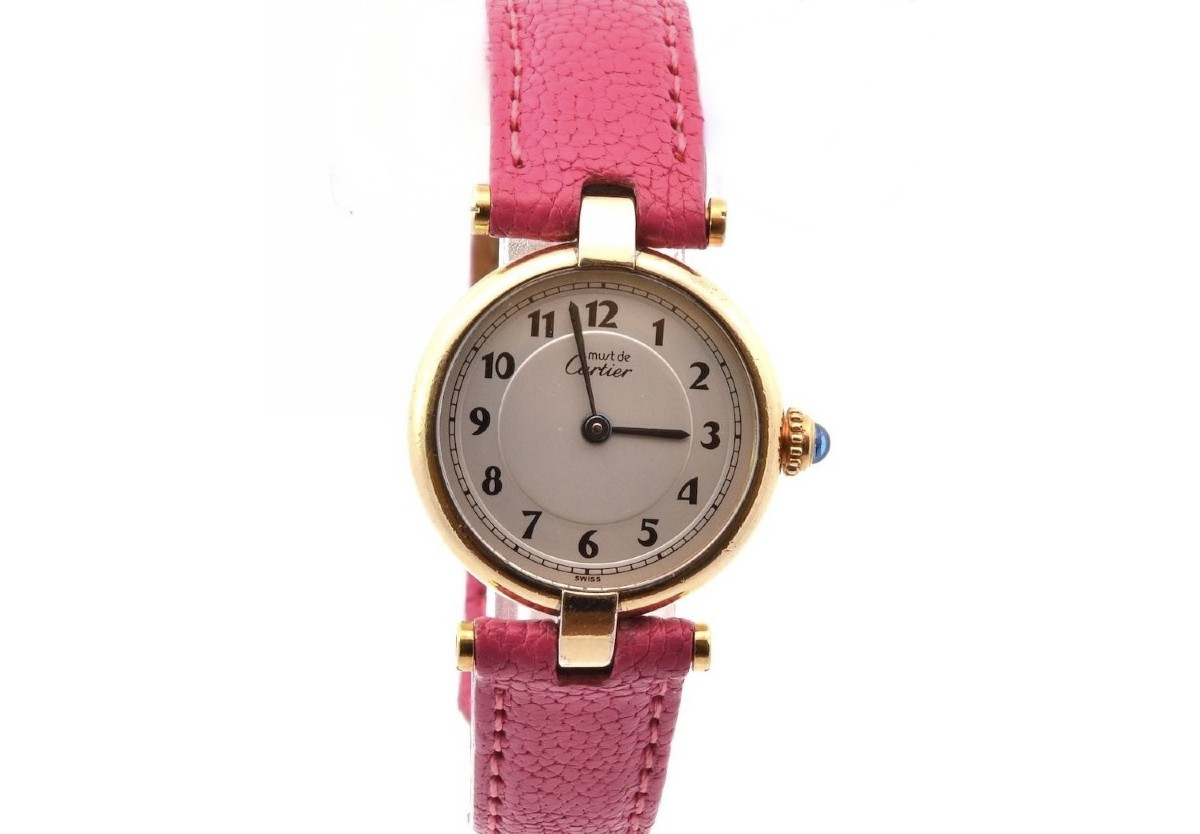 Must De Cartier Vermeil Watch