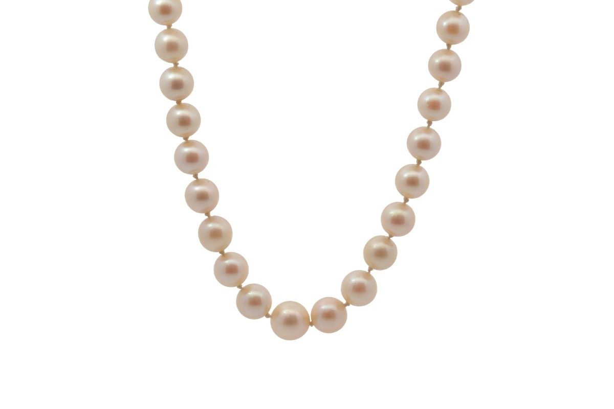 Collier perles de culture et or 18k-photo-2
