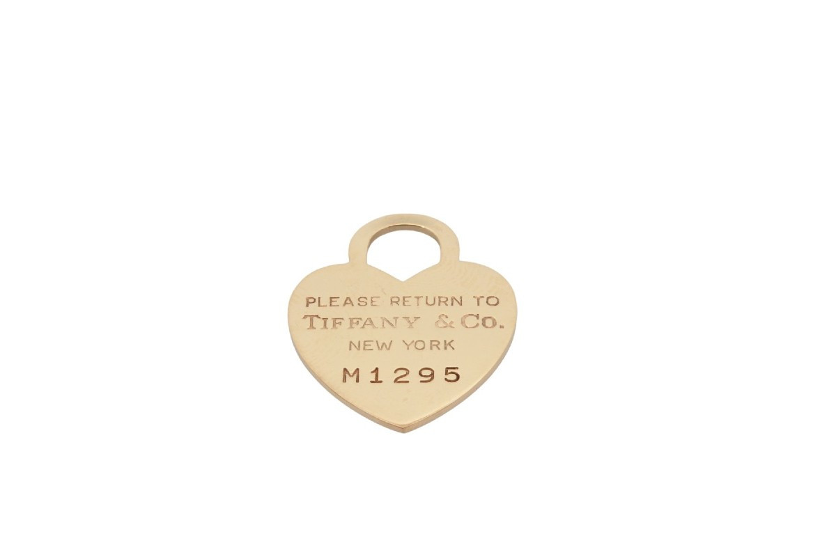 Pendentif coeur Tiffany & Co en or 18k