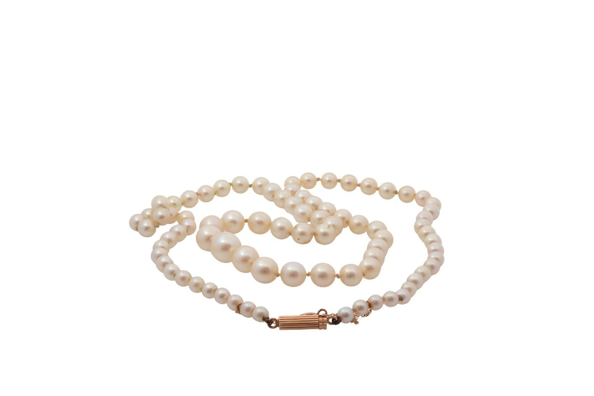 Collier or et perles de culture-photo-3