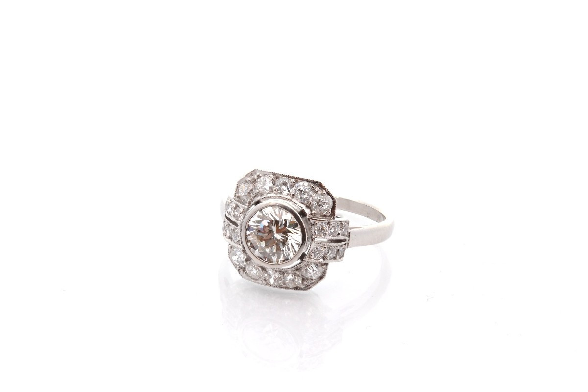 Bague diamant de 0,91ct I/VVS2-photo-4
