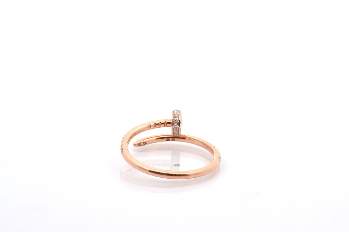 Bague Cartier Juste Un Clou diamants en or-photo-1
