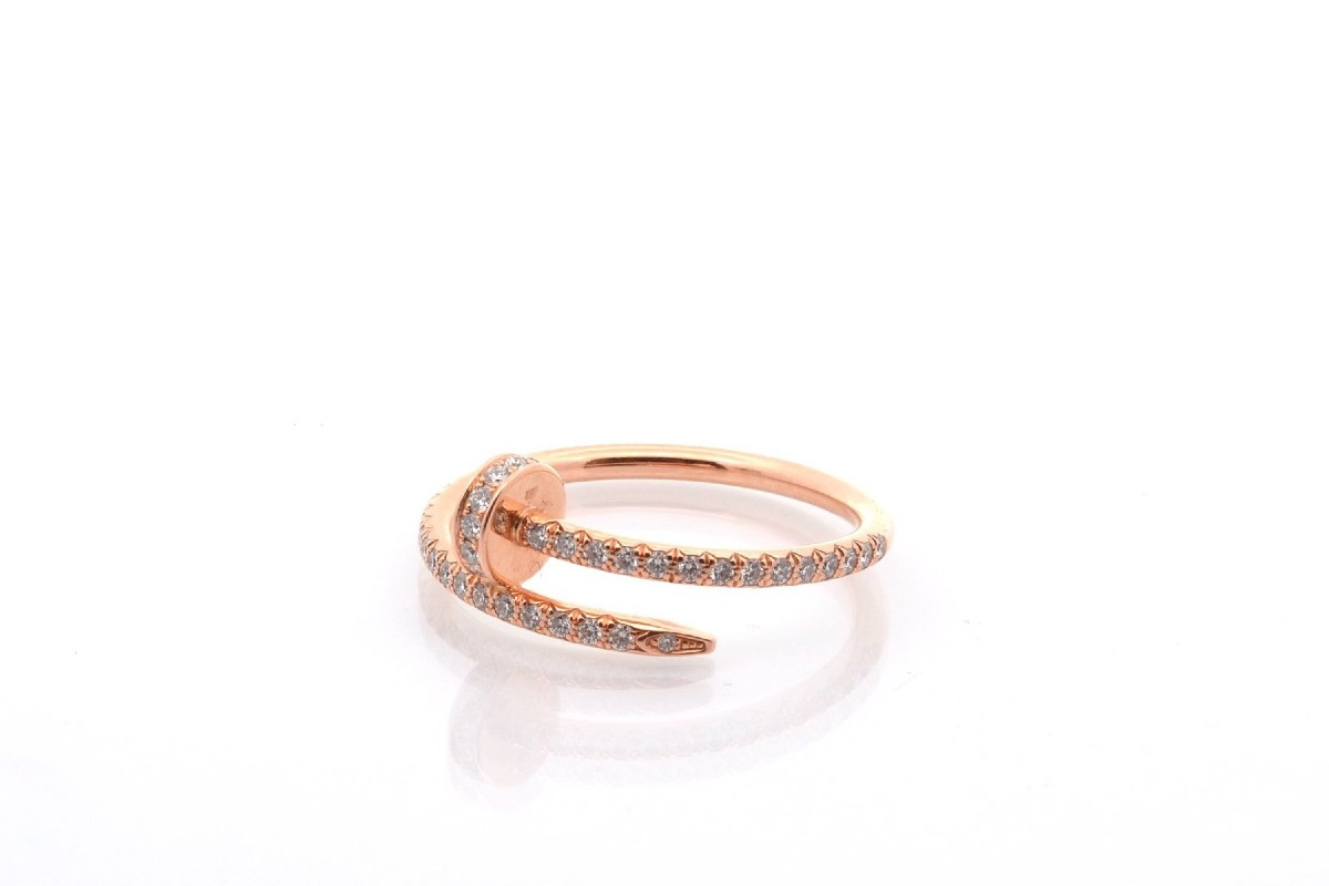 Bague Cartier Juste Un Clou diamants en or