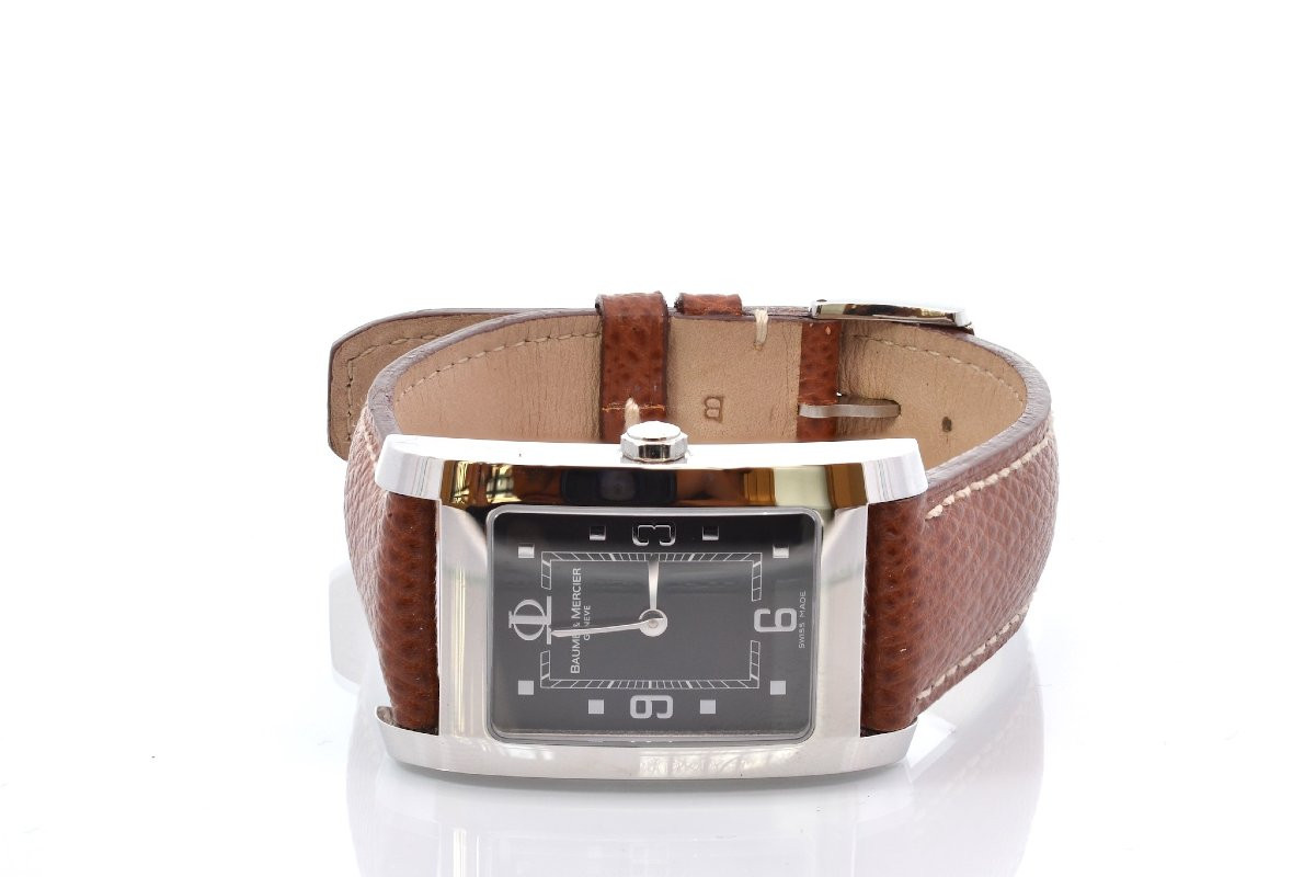 Montre Baume & Mercier en acier-photo-3