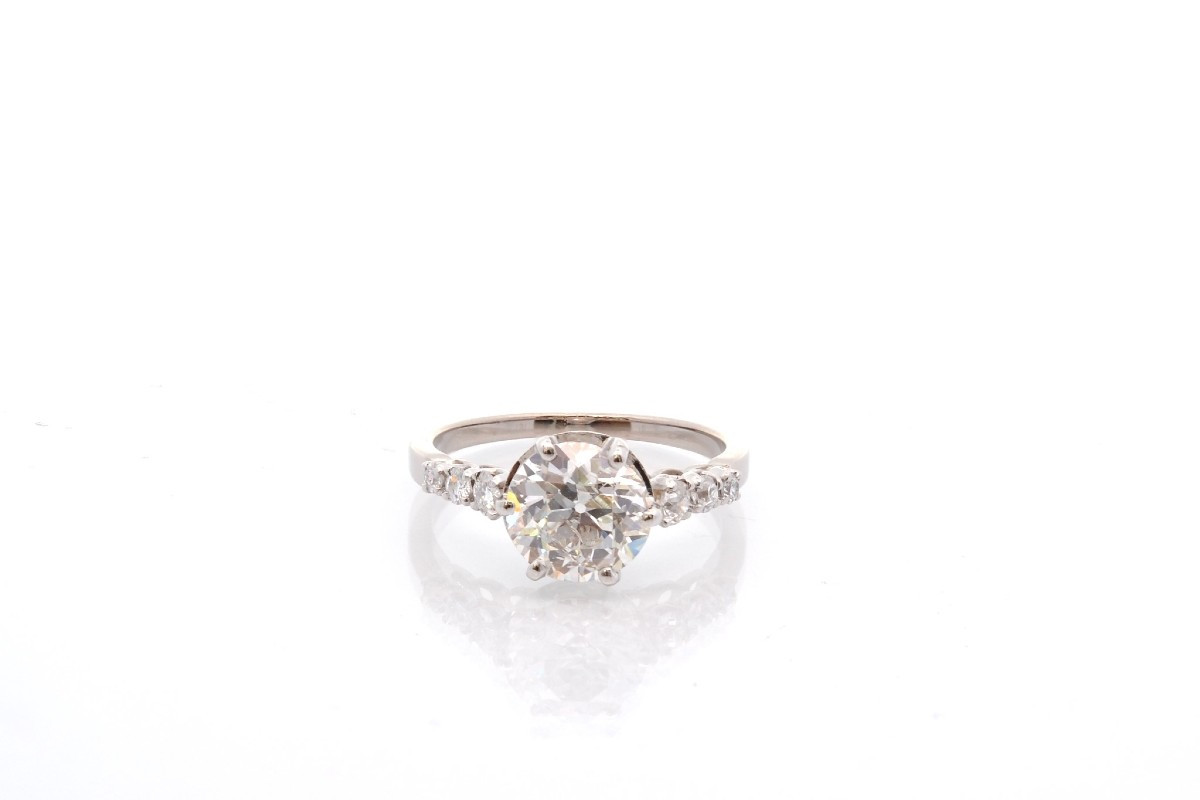 1.74cts Diamond Ring I/p1-photo-2