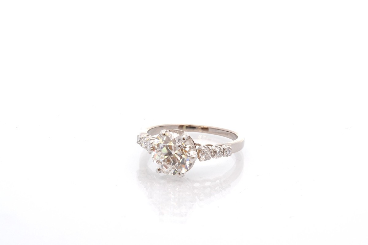1.74cts Diamond Ring I/p1-photo-4